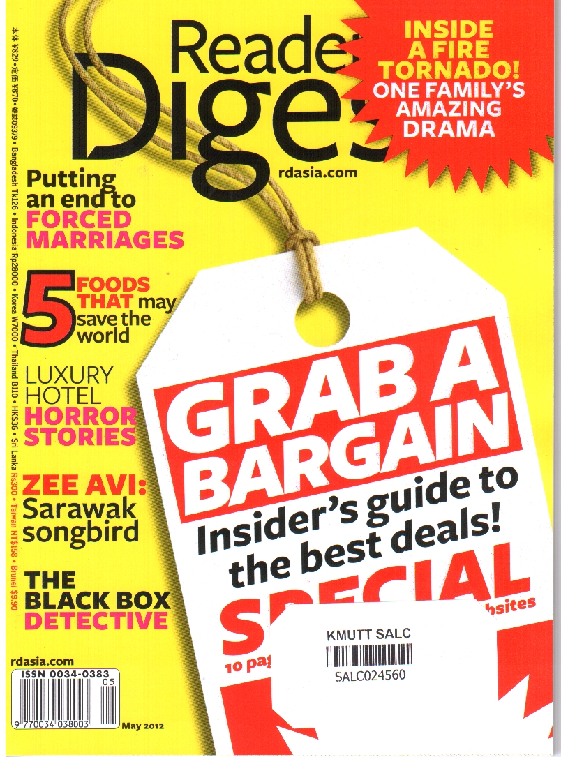 Reader's Digest May 2012